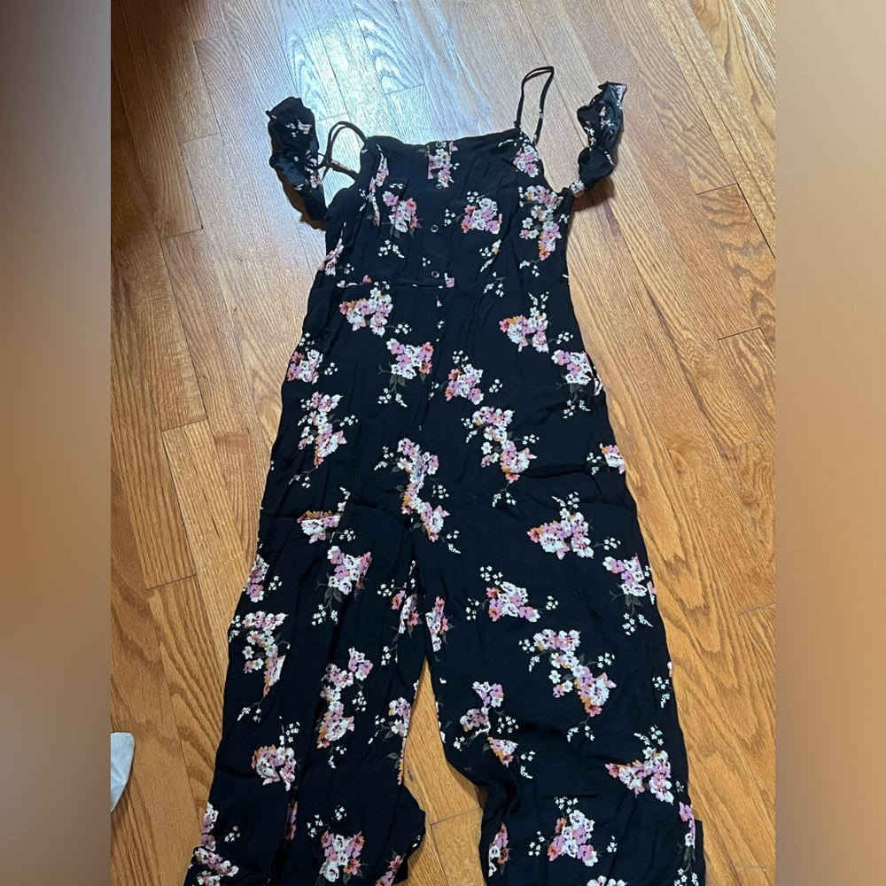 Wild fable flower jumpsuit